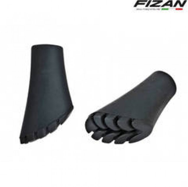 זוג פקקים FIZAN למקלות הליכה NORDIC RUBBER STOPPER