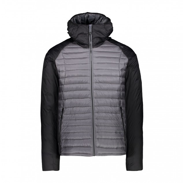 מעיל מטיילים מבודד קל Primaloft Black Eco